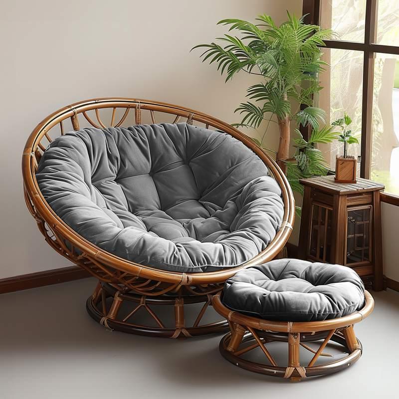 Patio Papasan Chair Cushion Pillow could decor your papasan chair | Rulaer