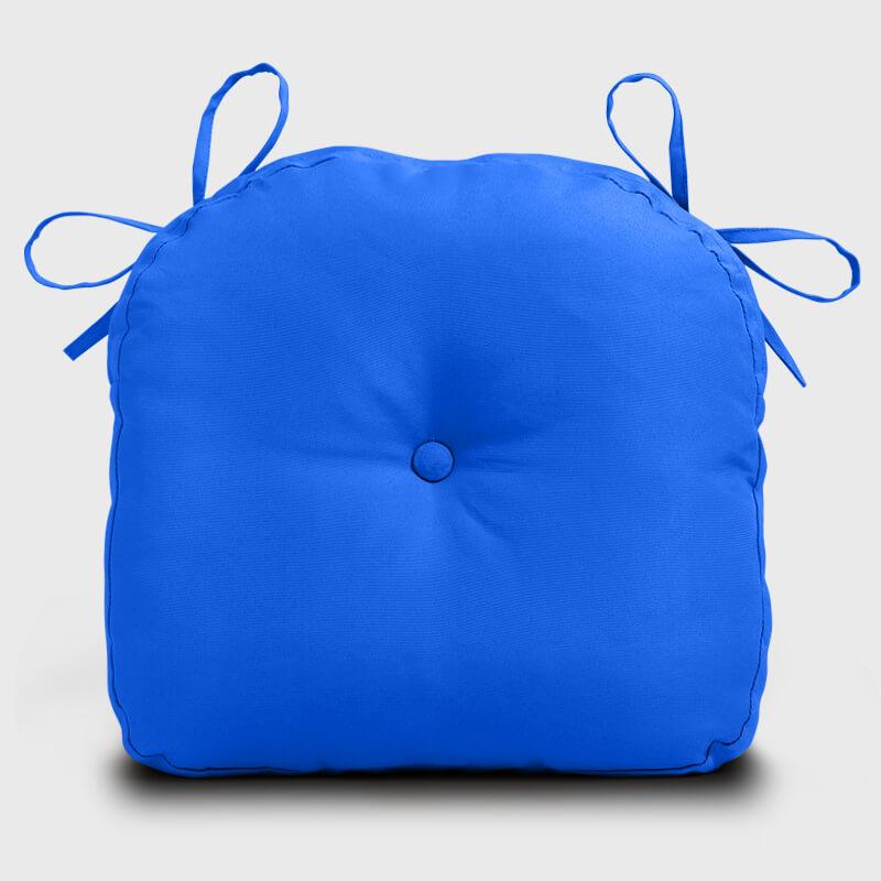 Patio U Shape Chair Cushions with Blue color are elegant outdoor furniture decors | Rulaer