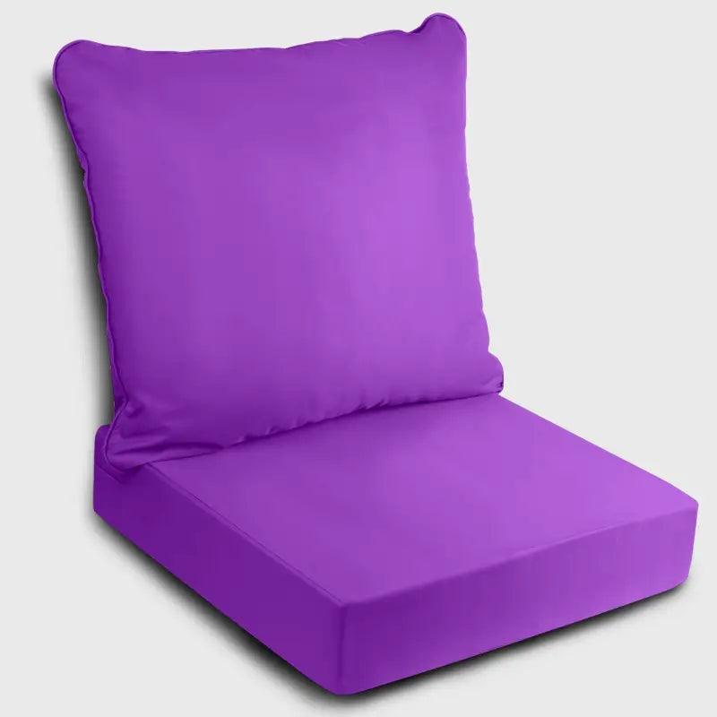 Purple pillow seat discount cushion