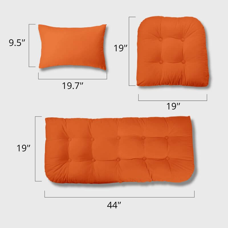 Dimension of Outdoor Waterproof Chaise Lounge Cushion details | Rulaer cushion