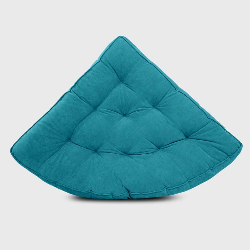 Teal Large Reading Nook Floor Cushion is a comfortable and versatile cushion | Rulaer