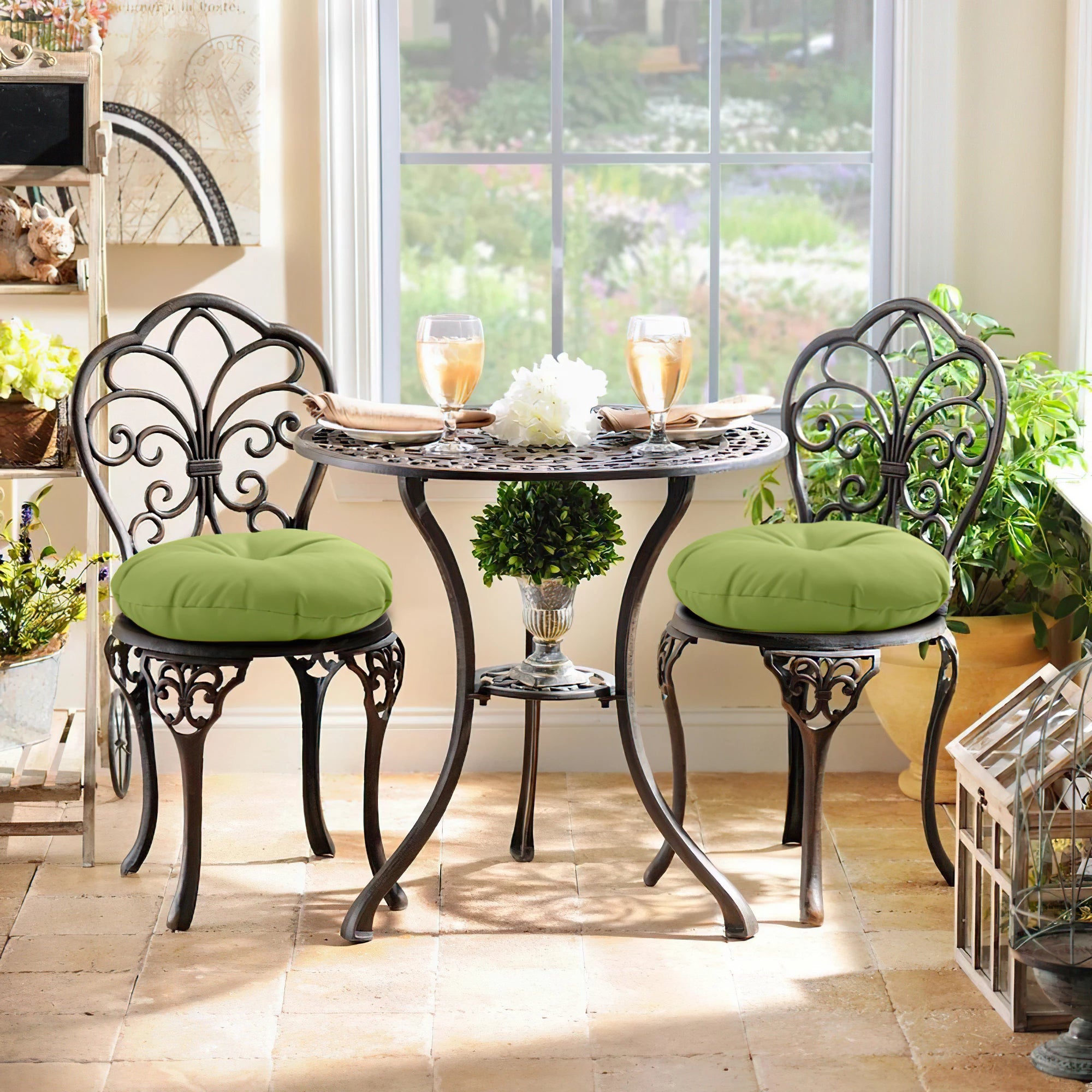 Rulaer® Patio Round Bar Stool Cushion - Rulaer