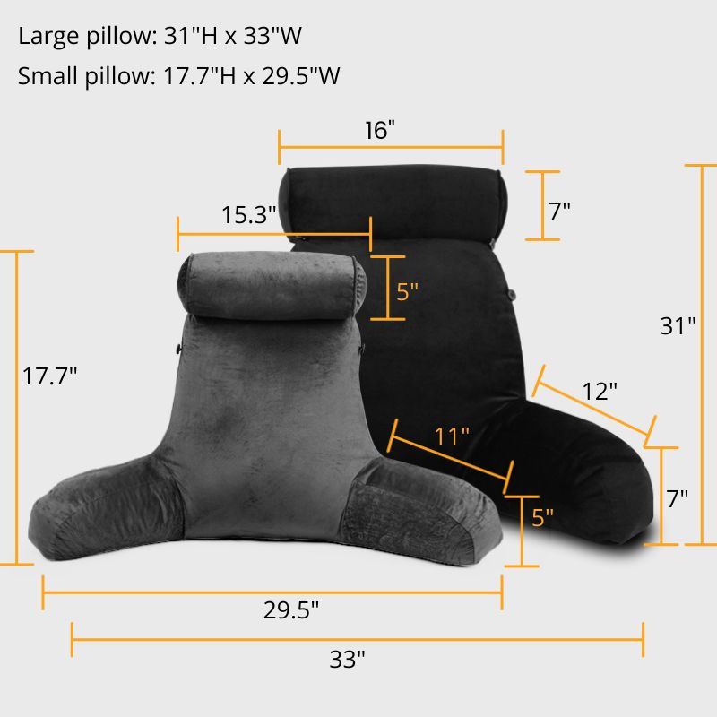 The size of Bed Rest Reading Pillow Rulaer