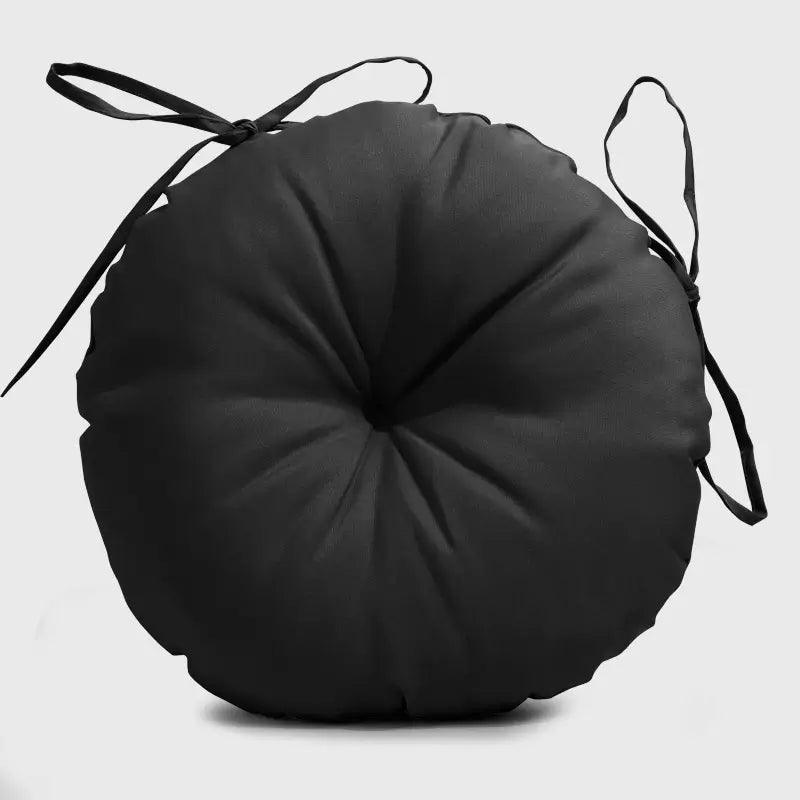 Patio Round Bar Stool Cushion with Black Color has fashion appearance and soft touch, suitable for the bar stools. | Rulaercushion