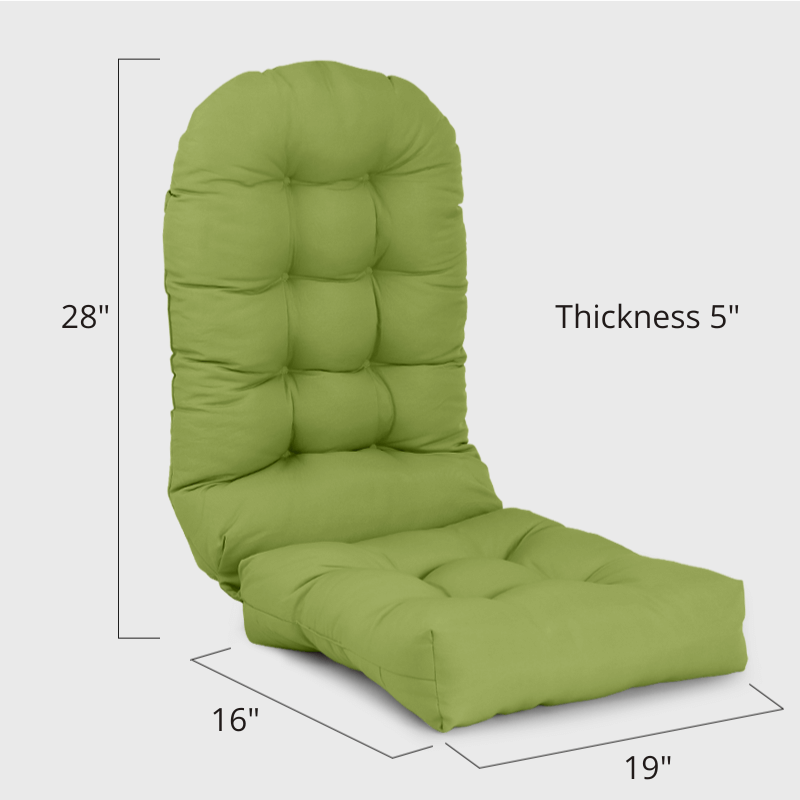 The size of Outdoor Tufted Rocking Chair Cushion | Rulaer