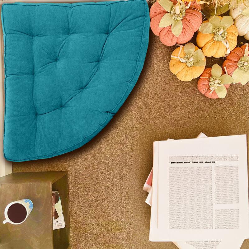 Use Large Reading Nook Floor Cushion to enjoy your reading time | Rulaer