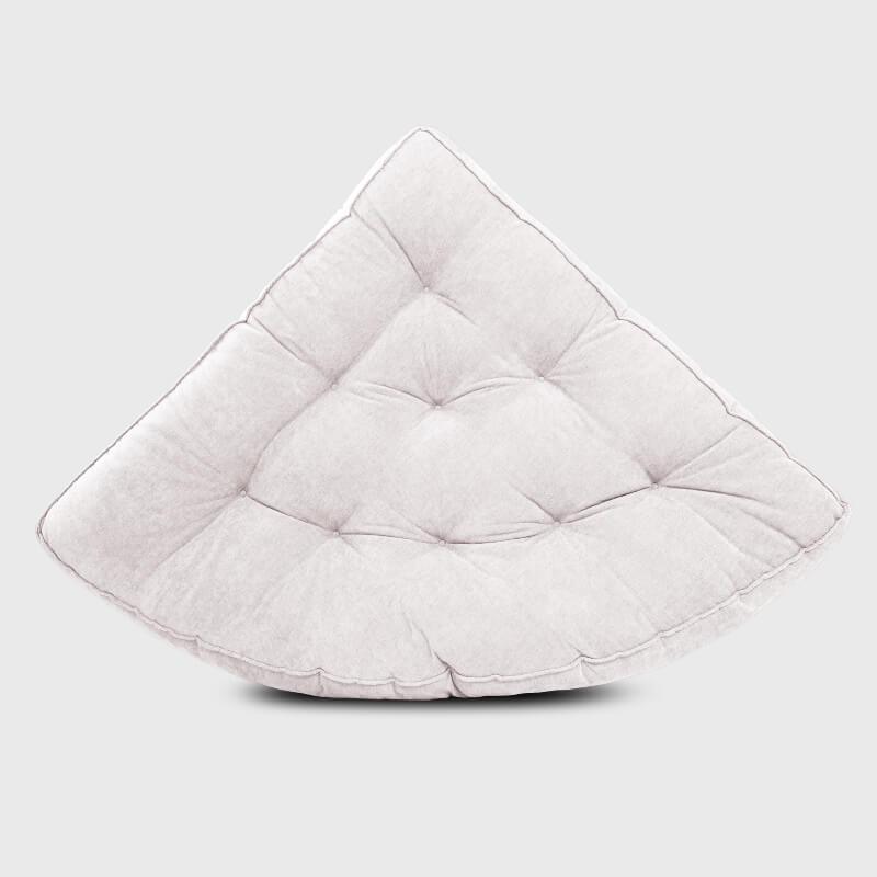 White Large Reading Nook Floor Cushion is a comfortable and versatile cushion | Rulaer