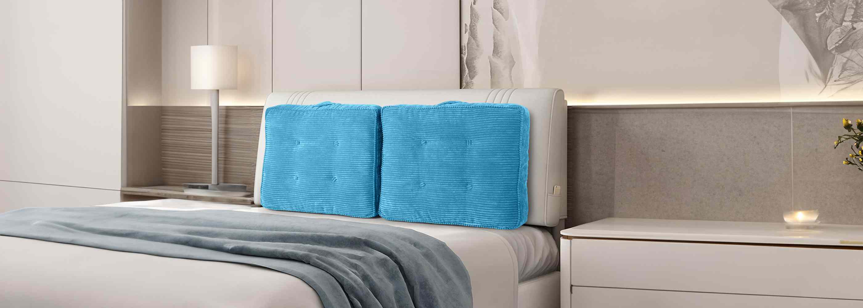 You could use Bedroom headboard pillows to read, watch TV, or simply relax | Rulaer