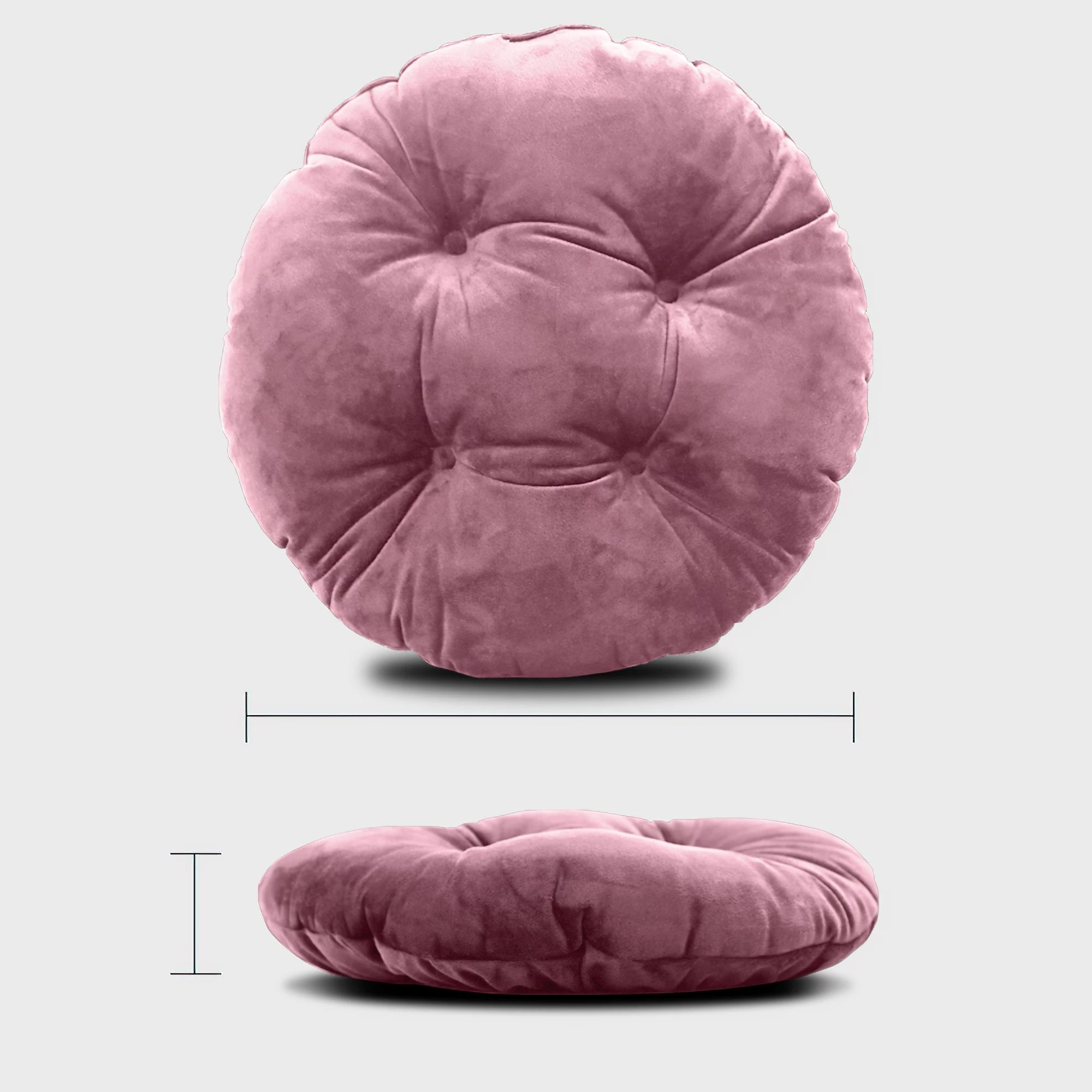 Round Bistro Chair Cushion