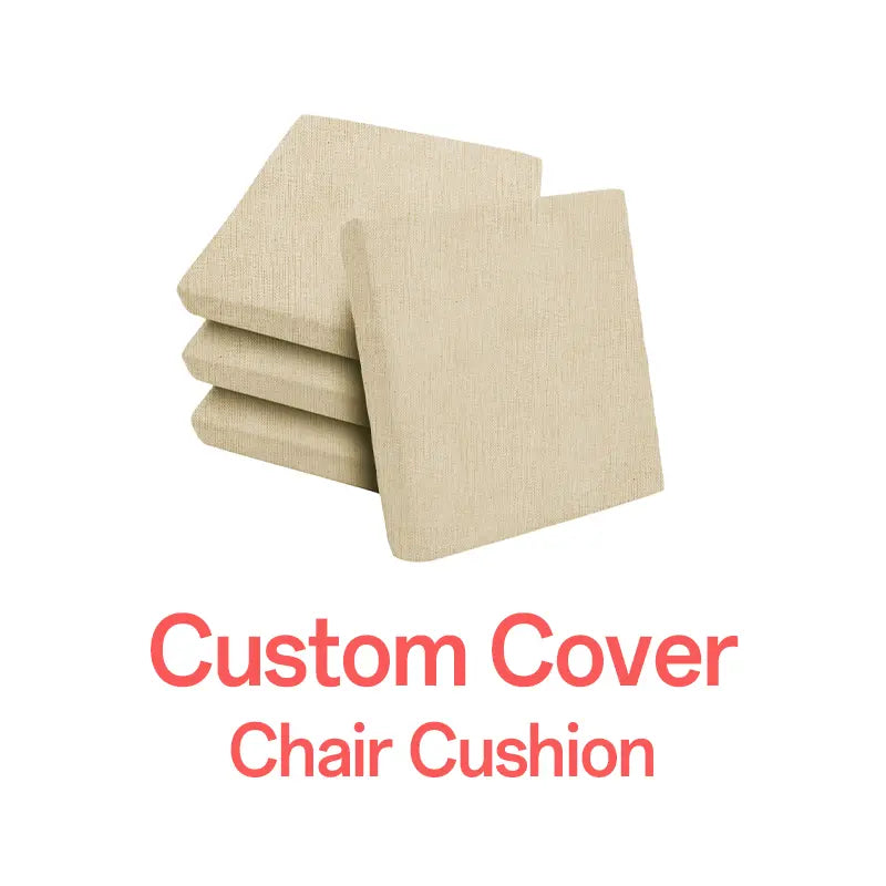 Rulaer® Custom Seat Cushion Pad Cover Indoor Outdoor