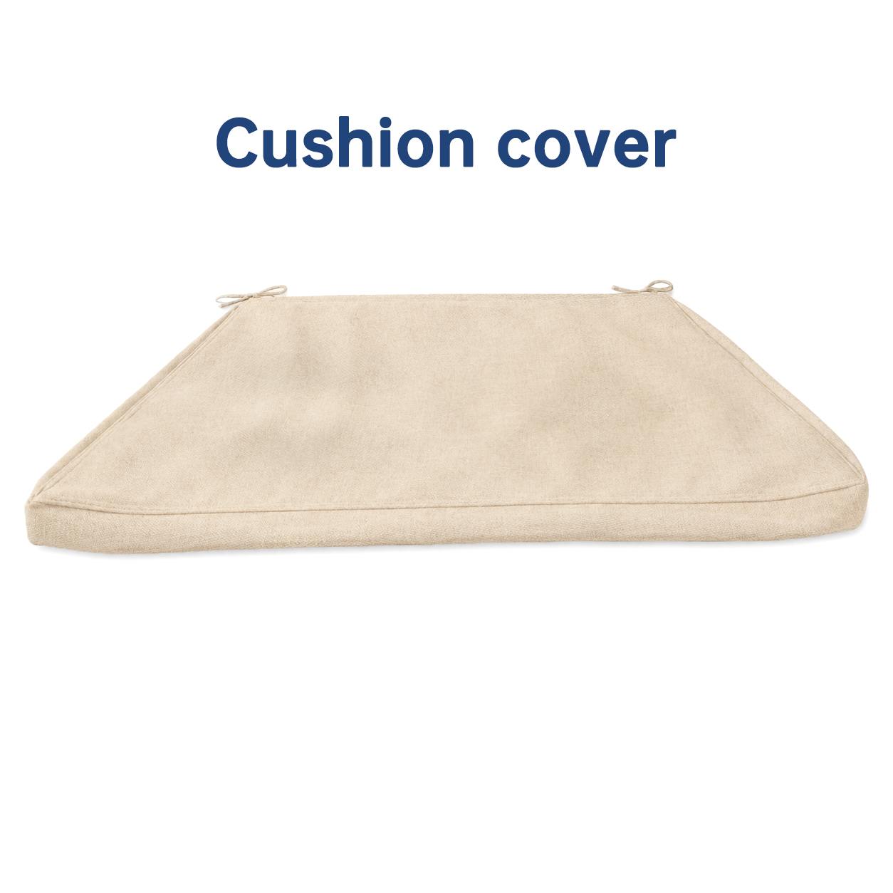 Rulaer® Custom Bay Window Trapezoid Cushion Cover Indoor Outdoor - Rulaer