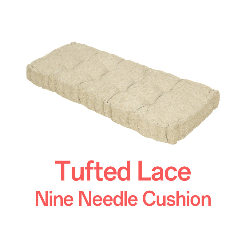 Rulaer® Tufted Lace Nine Needle Cushion | Indoor Outdoor
